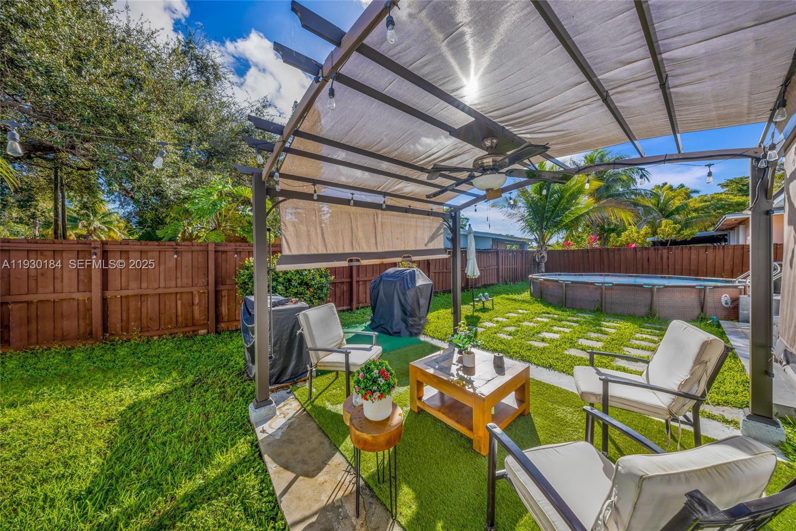 907 North Park Road Hollywood, FL 33021 - Photo 33 of 34 a view of yard with patio