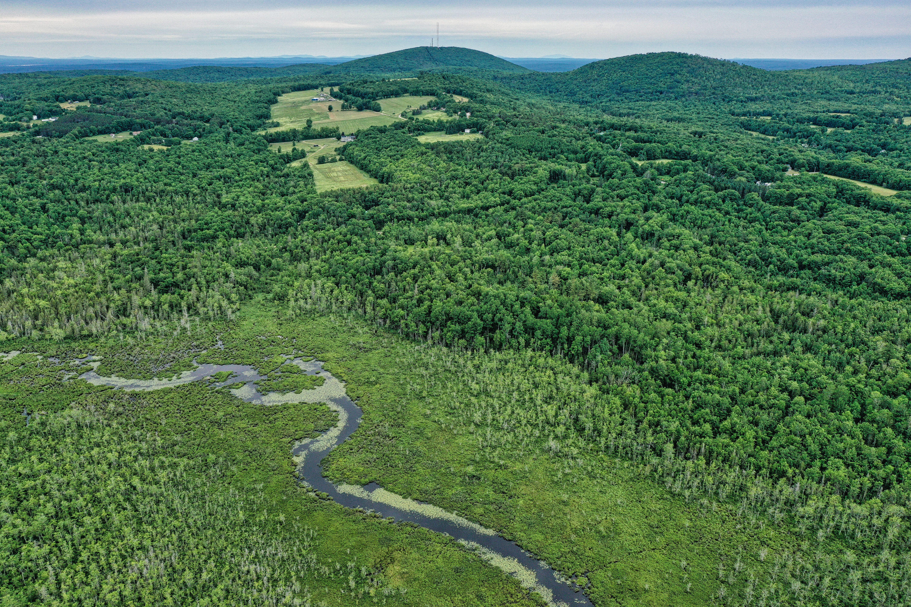 Lot 12 South Road Dixmont, ME 04932 - Photo 16 of 34 Aerial View