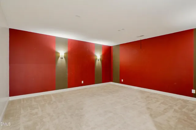 a spacious bathroom with a double vanity sink mirror and double