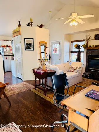 a bedroom with a bed and a table in it