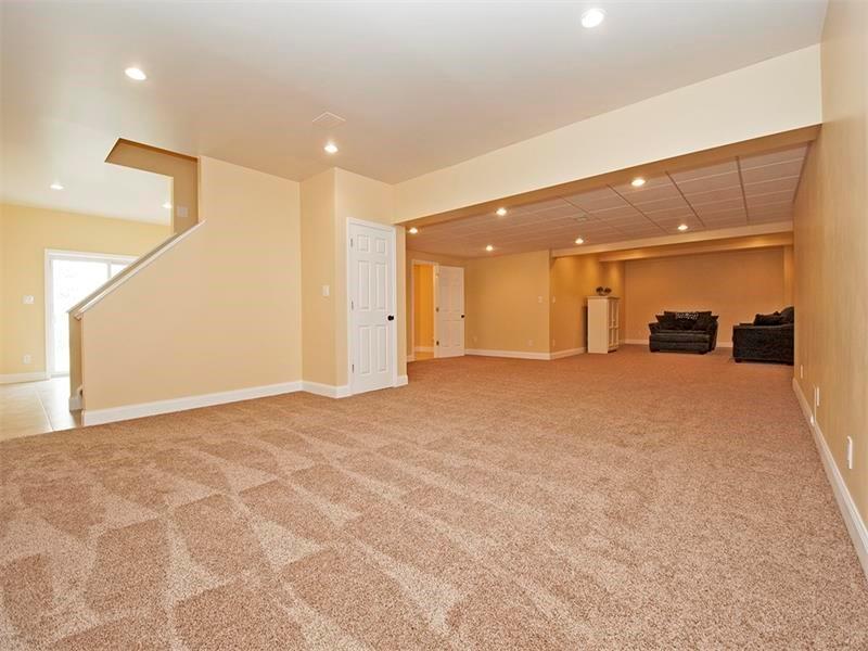 1763 Old State Road Gibsonia, PA 15044 - Photo 21 of 25 HUGE FINIISHED Gameroom w/full bath plus a LARGE unfinished storage area.