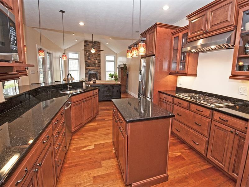 1763 Old State Road Gibsonia, PA 15044 - Photo 6 of 25 GORGEOUS! View of the Family Room from the Kitchen.