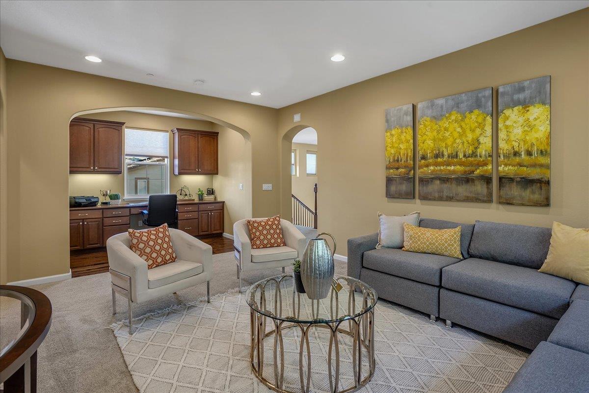 7626 Braid Court Gilroy, CA 95020 - Photo 27 of 49 a living room with furniture and a large window