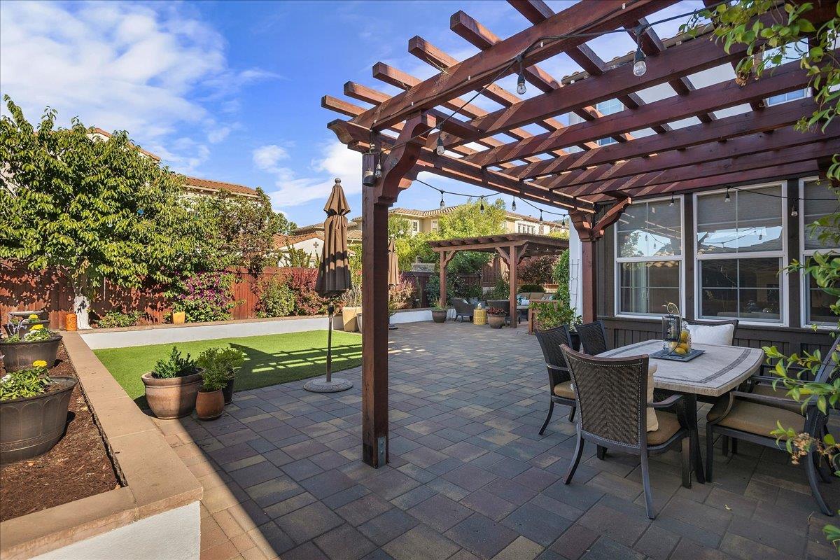 7626 Braid Court Gilroy, CA 95020 - Photo 41 of 49 a patio with yard table and chairs