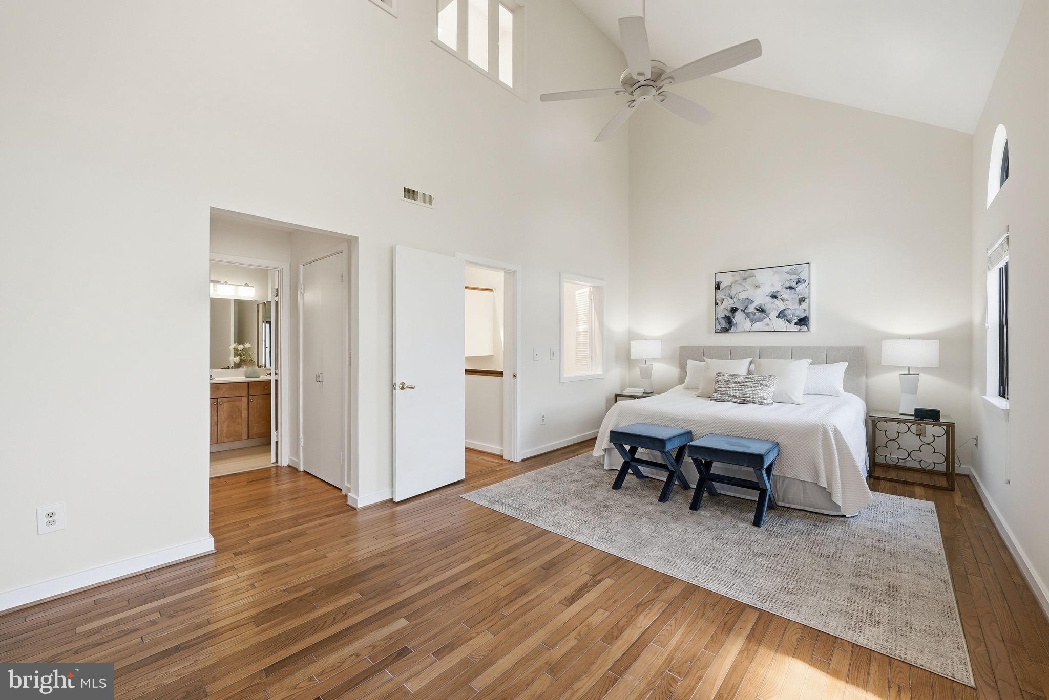 11124 Glade Drive Reston, VA 20191 - Photo 23 of 47 Primary Suite Overlooking The Wharf Pond