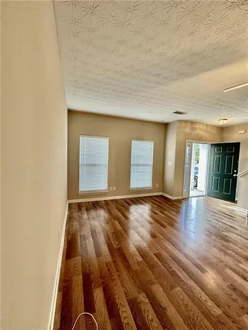 wooden floor in an empty room