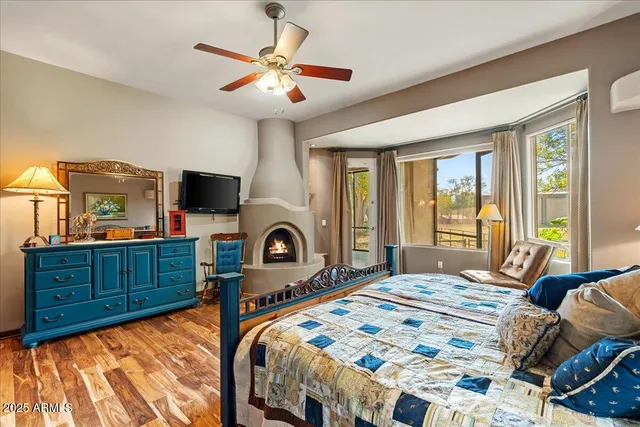 a view of a garage with storage