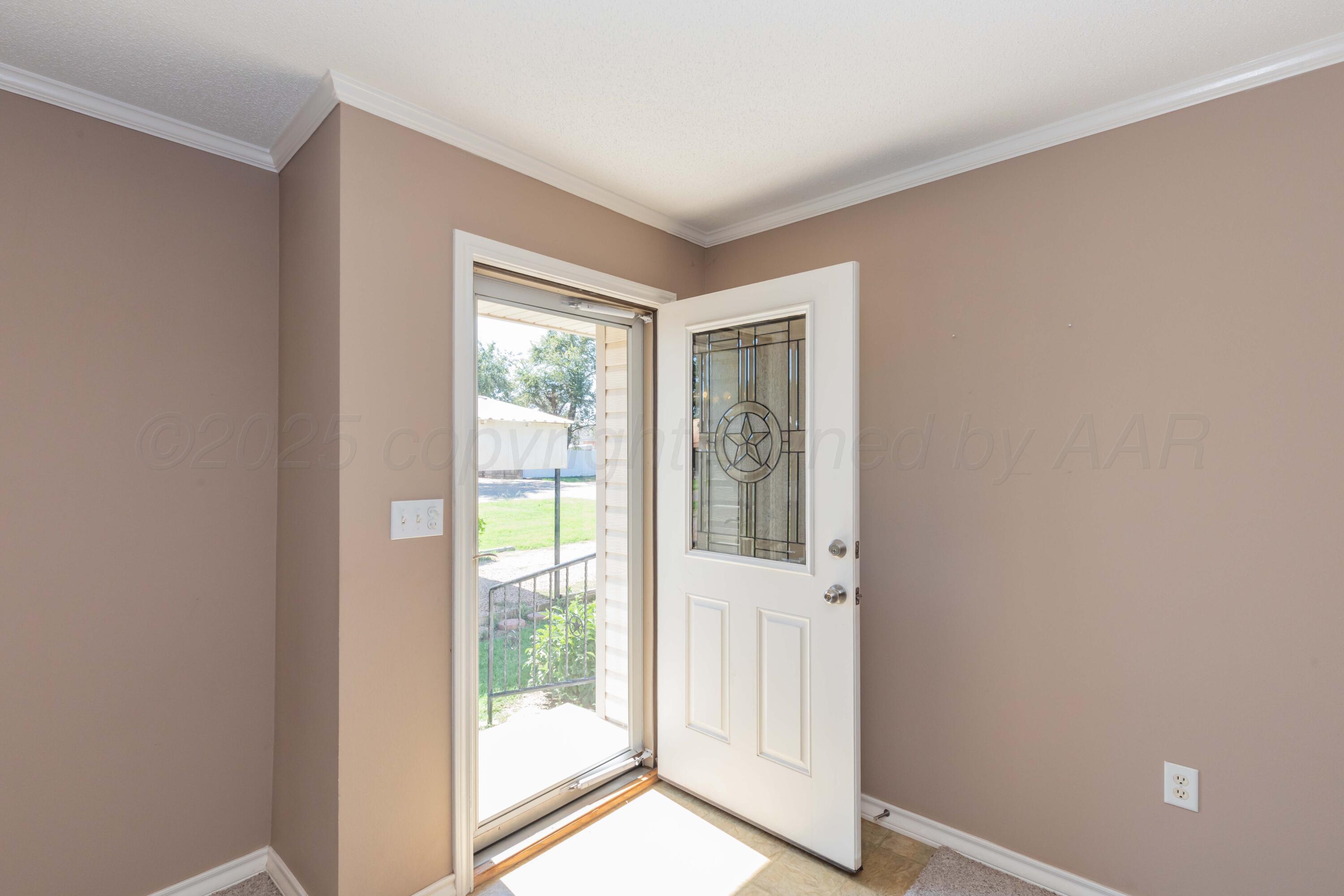 109 Texas Avenue Groom, TX 79039 - Photo 10 of 21 a view of entryway with front door