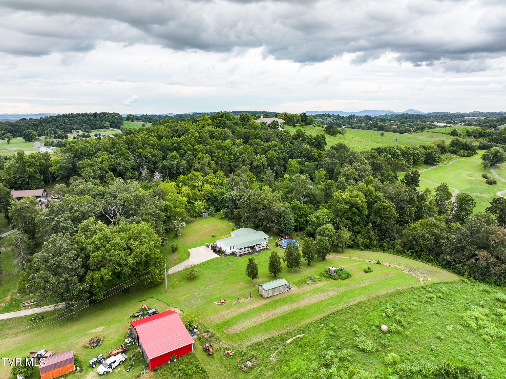 425 Lick Hollow Road Greeneville, TN 37743 - Photo 41 of 45 Overhead View