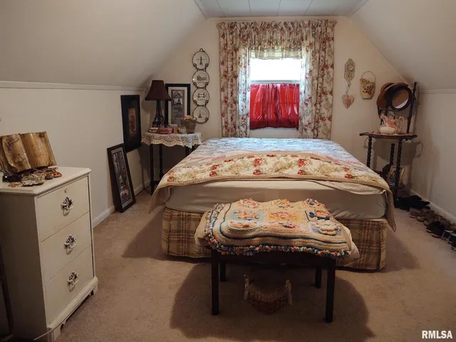 a living room with furniture and window