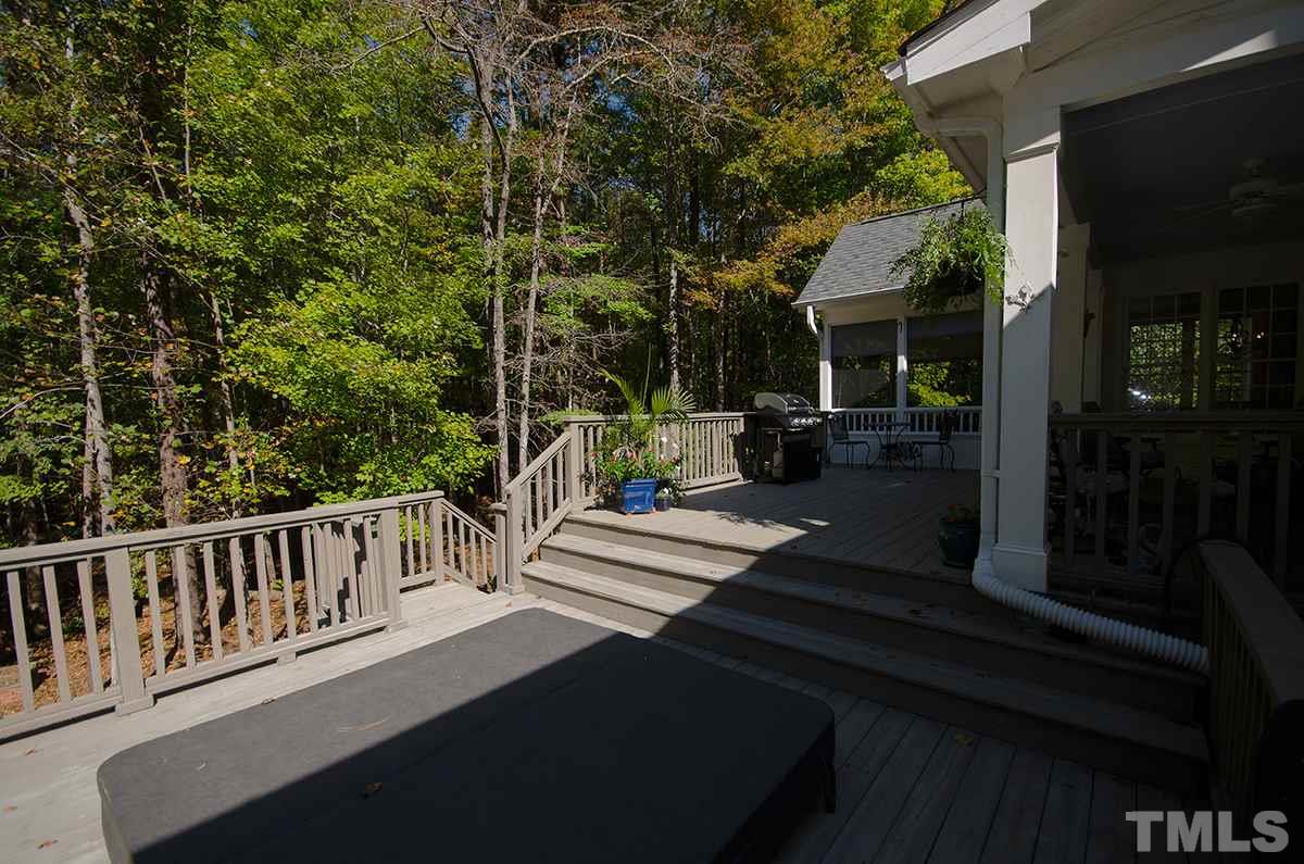 1106 Stanridge Drive Raleigh, NC 27613 - Photo 19 of 24 a view of a two chairs and table in the balcony