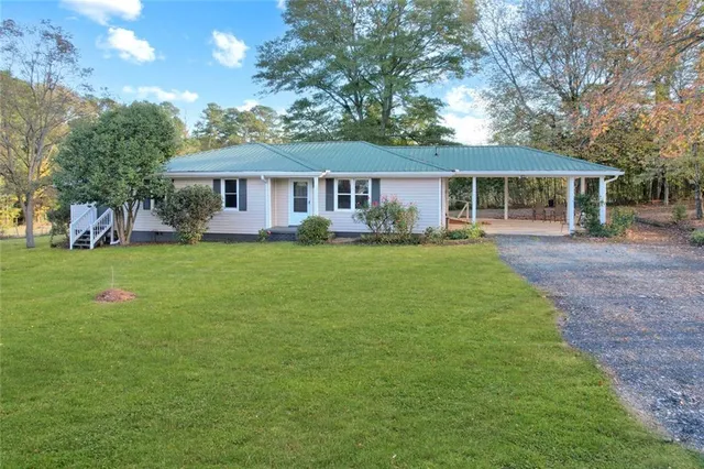 a view of outdoor space and yard
