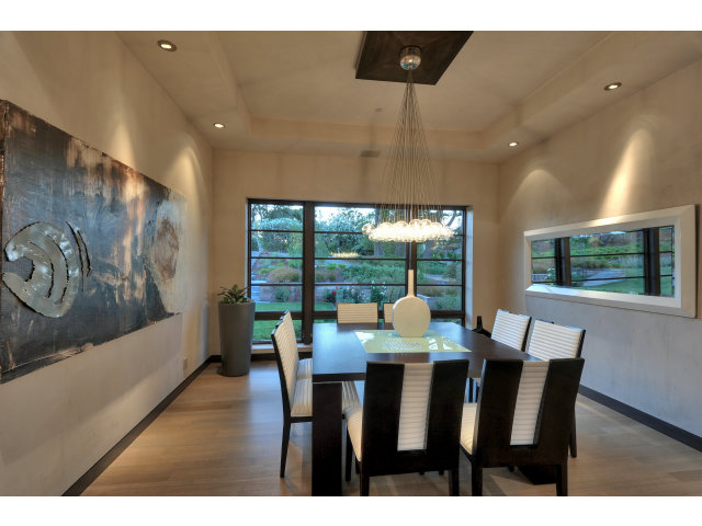 11580 Old Ranch Road Los Altos Hills, CA 94024 - Photo 9 of 22 a view of a dining room with furniture window and outside view