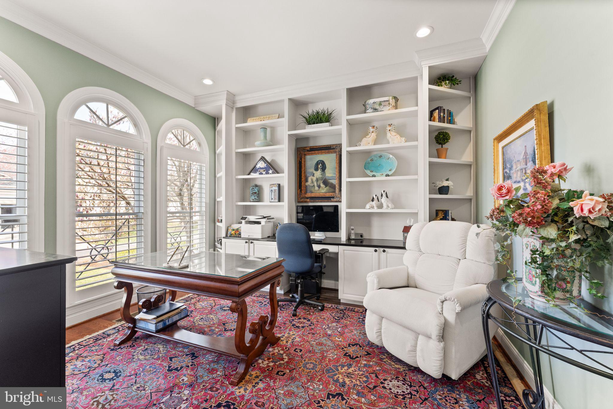 43524 Jackson Hole Circle Leesburg, VA 20176 - Photo 29 of 149 Office with built ins, so much natural light
