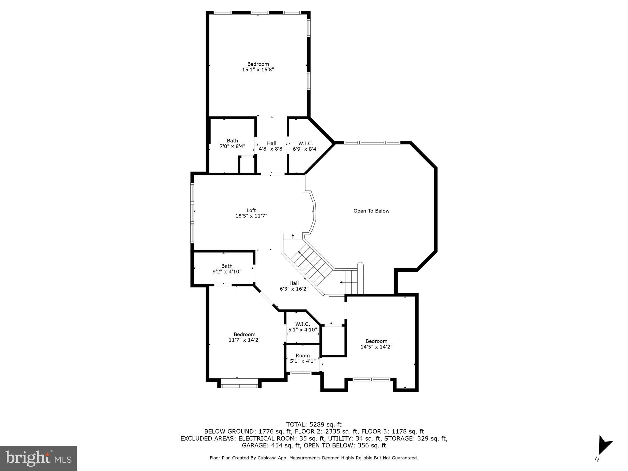 43524 Jackson Hole Circle Leesburg, VA 20176 - Photo 148 of 149 Upper Level floor plan