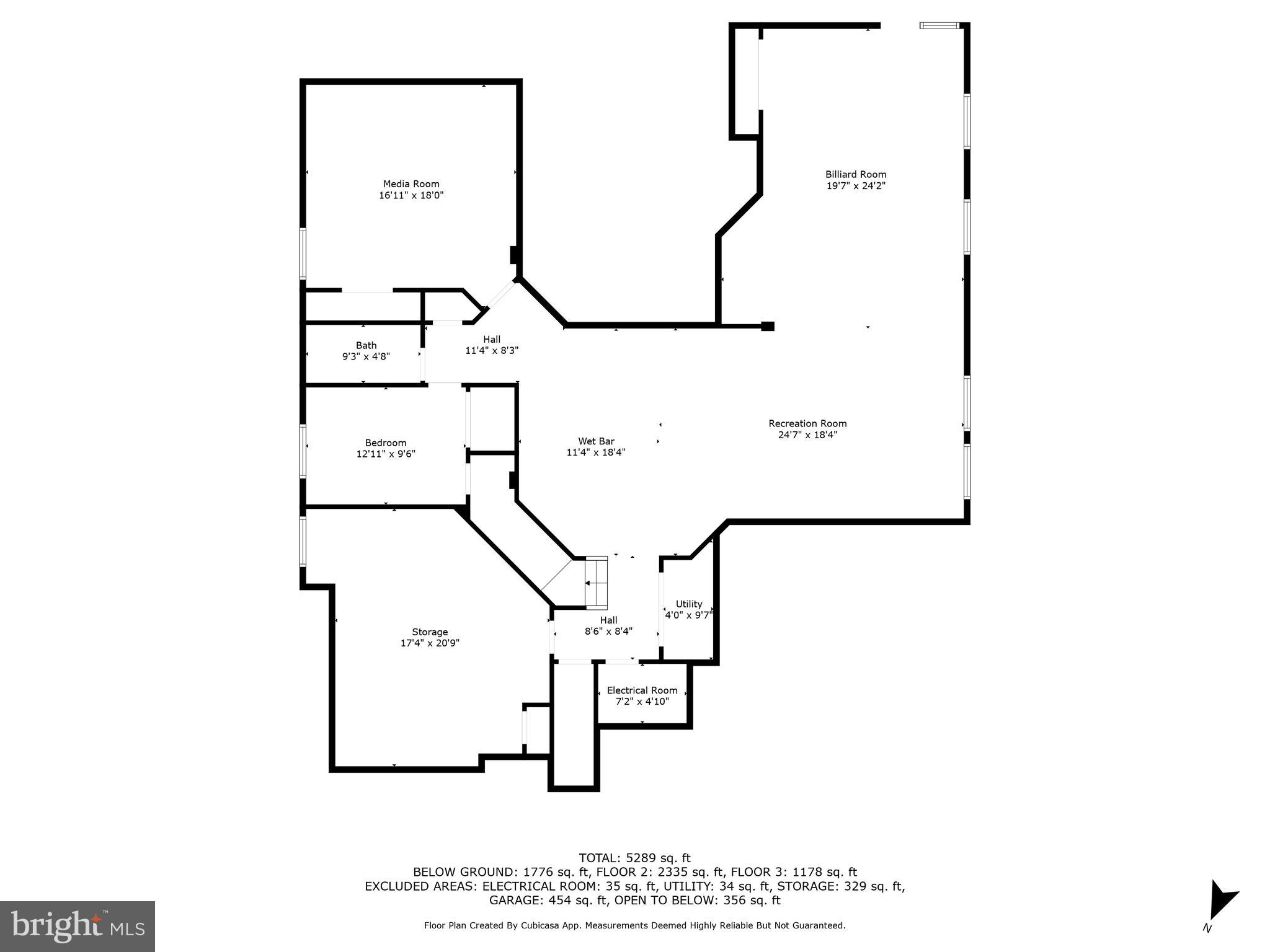 43524 Jackson Hole Circle Leesburg, VA 20176 - Photo 149 of 149 Lower level floor plan