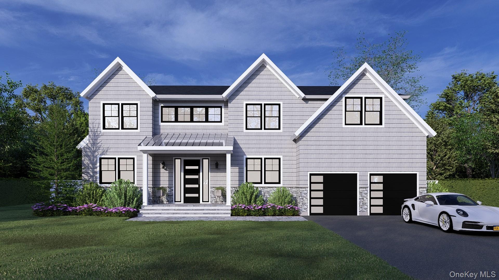 78 Crescent Beach Road Glen Cove, NY 11542 - Photo 1 of 5 a front view of house with yard and green space