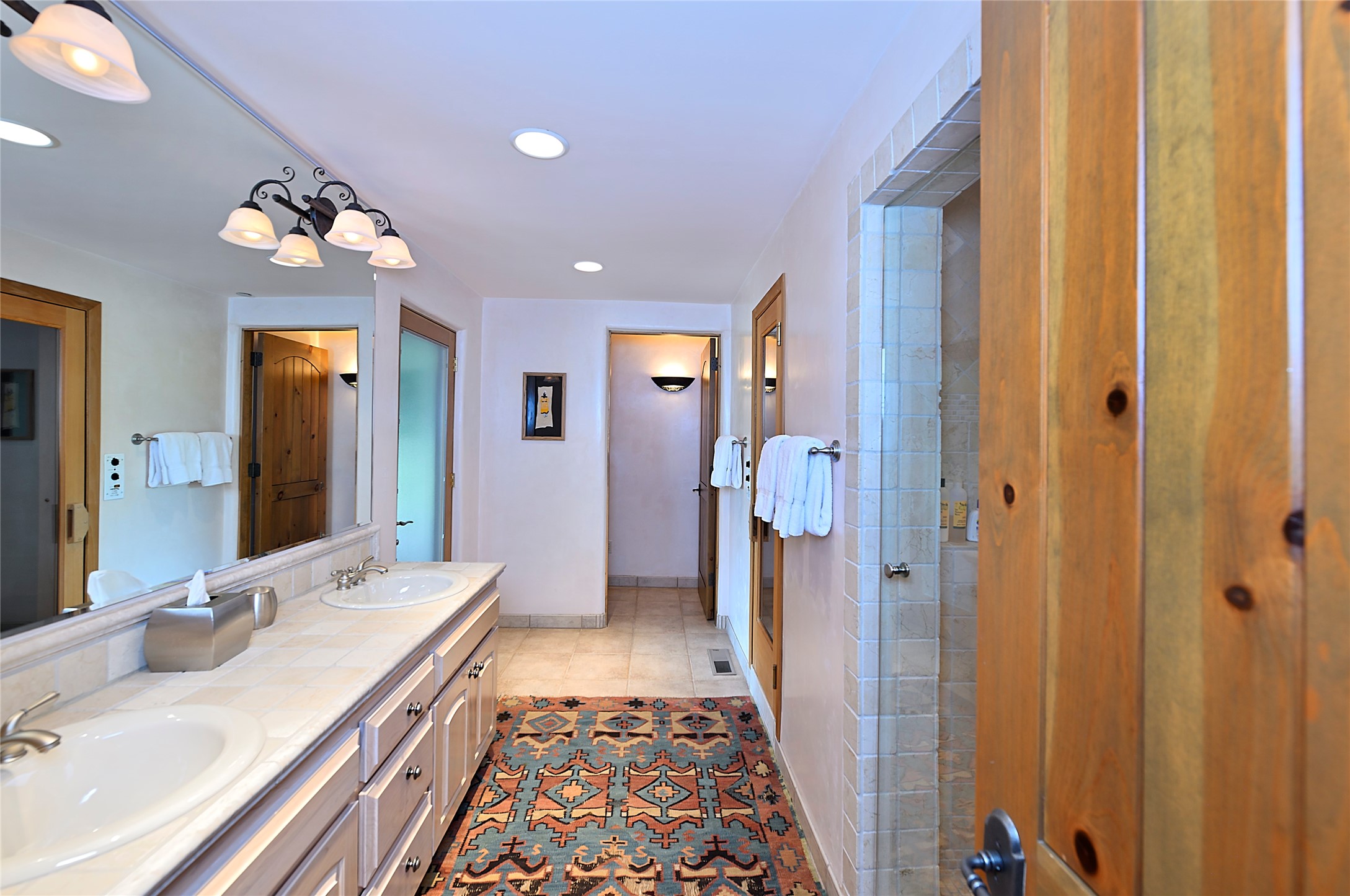 409 Brownell-Howland Road Santa Fe, NM 87501 - Photo 14 of 66 Sauna and Steam Shower