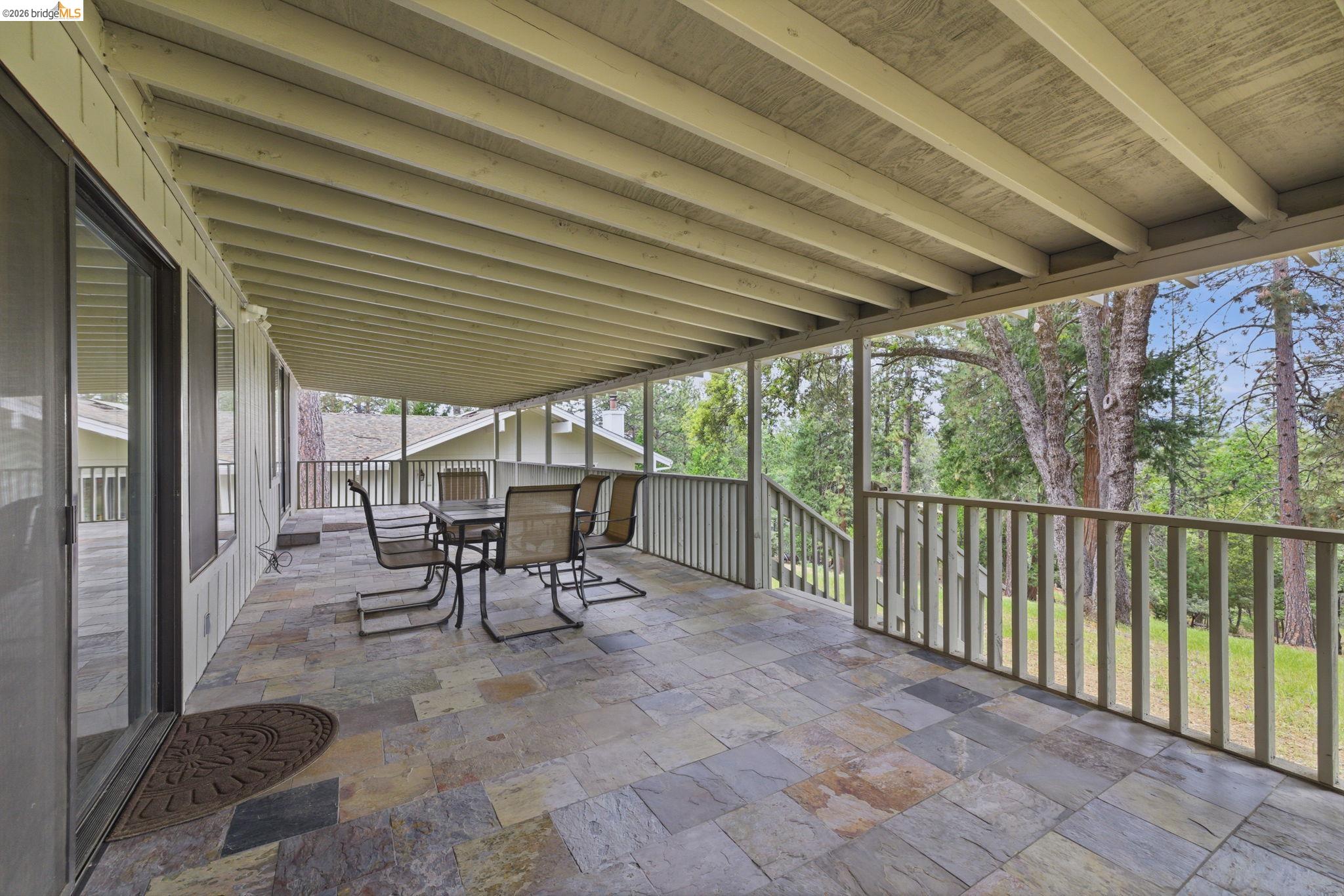 12068 Breckenridge Road Groveland, CA 95321 - Photo 27 of 55 View of patio / terrace featuring outdoor dining space