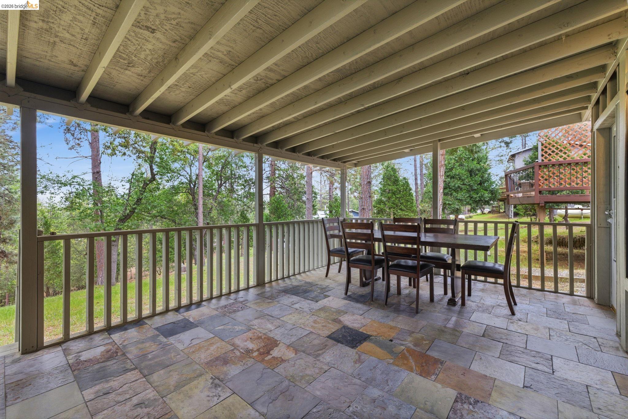 12068 Breckenridge Road Groveland, CA 95321 - Photo 34 of 55 View of patio / terrace with outdoor dining area