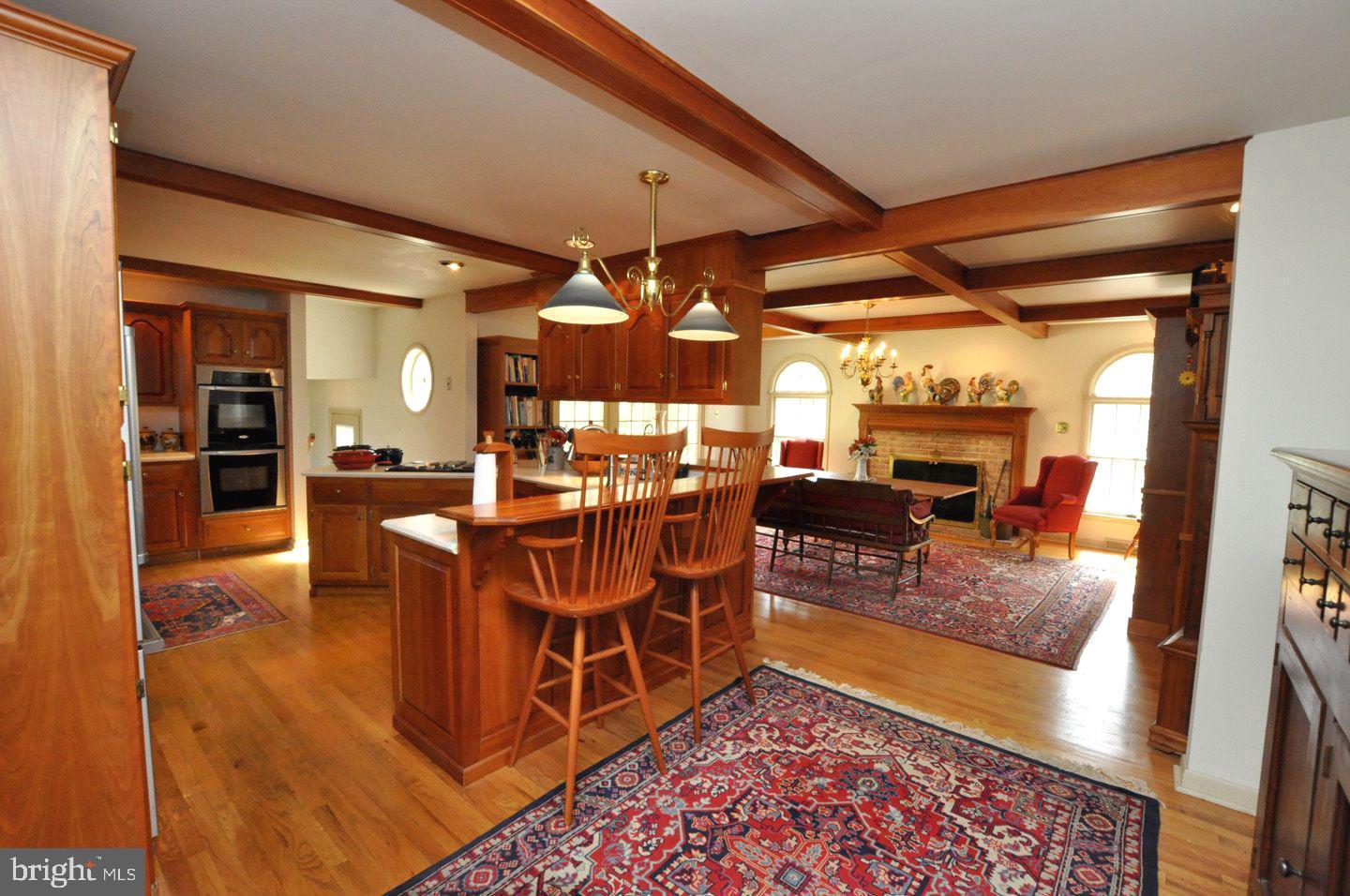 208 Ridge Road Southampton, NJ 08088 - Photo 13 of 34 a view of a living room and dining room