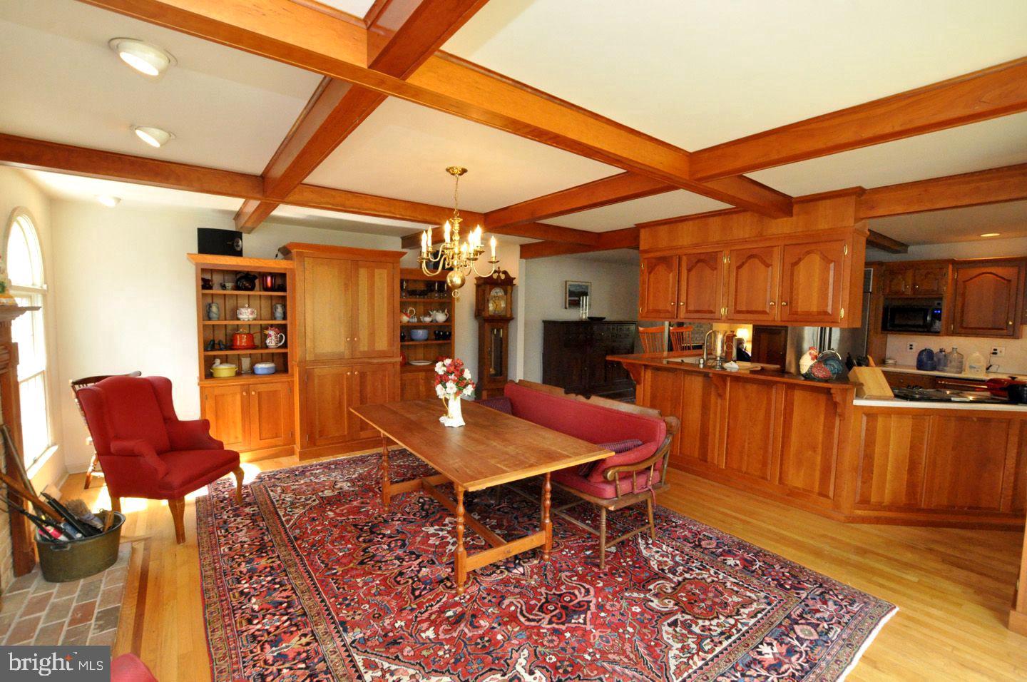 208 Ridge Road Southampton, NJ 08088 - Photo 18 of 34 a room with furniture and view of kitchen