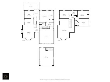 a picture of a floor plan