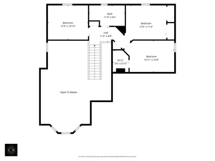 a picture of a floor plan