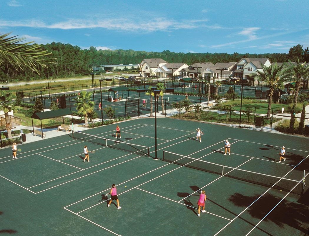 157 West Village Drive St. Augustine, FL 32095 - Photo 38 of 43 a view of a tennis court