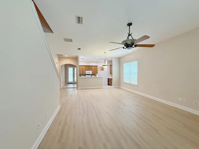 a view of a livingroom with a fireplace
