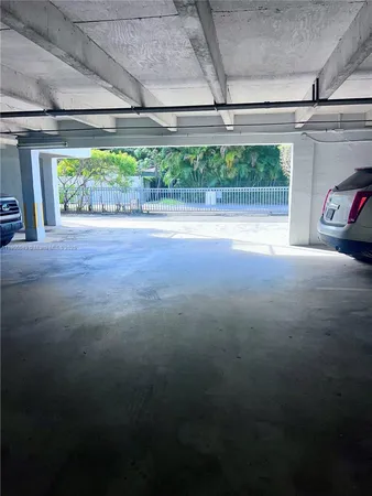 a view of a car garage door