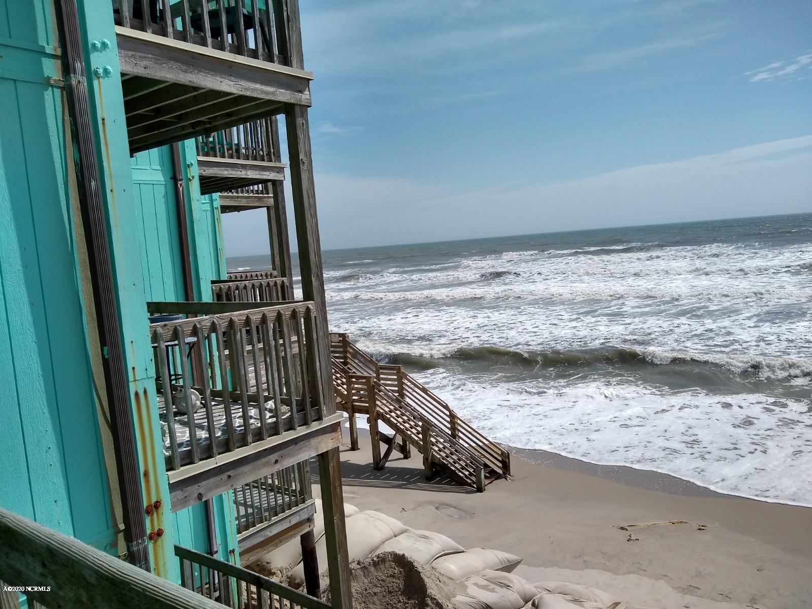 2182 New River Inlet Road, Unit 279 North Topsail Beach, NC 28460 - Photo 5 of 22 Balcony view North