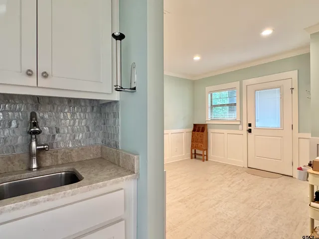 a front view of house with yard