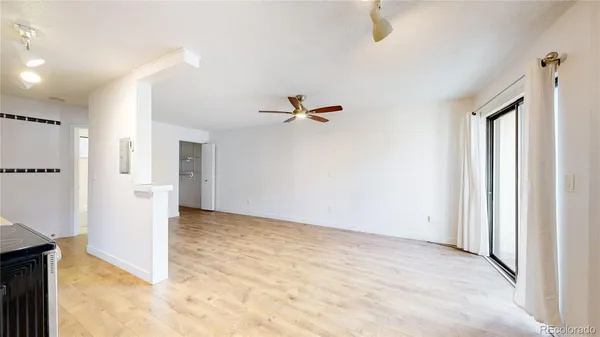 wooden floor in an empty room