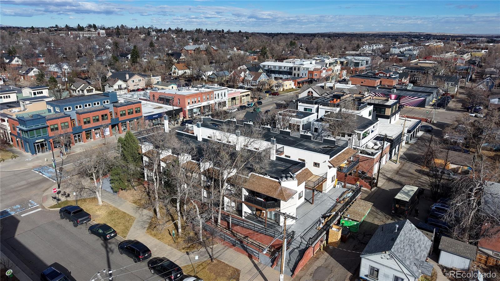 1934 18th Street, Unit 8 Boulder, CO 80302 - Photo 35 of 41 an aerial view of a city