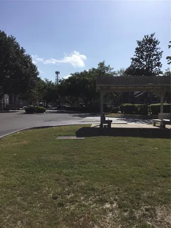a view of swimming pool with an outdoor space