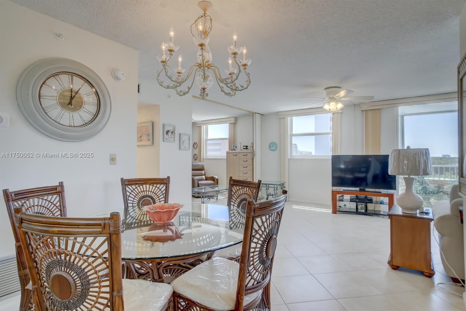 1505 North Riverside Drive, Unit 604 Pompano Beach, FL 33062 - Photo 29 of 50 a view of a dining room with furniture