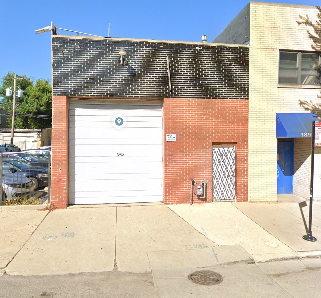a view of entrance front of building