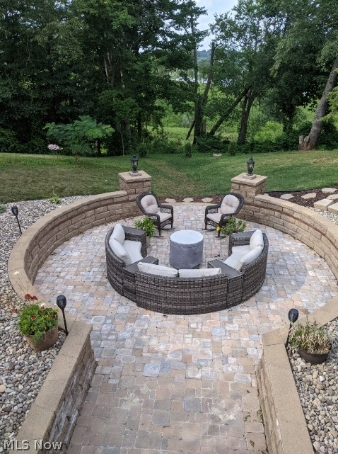 220 James Road Fleming, OH 45729 - Photo 8 of 35 Summer View of Patio