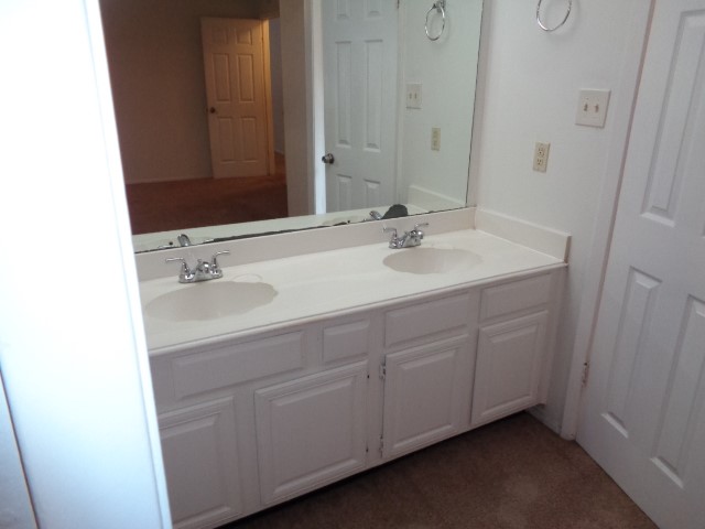 9530 Magnolia Ridge Drive Houston, TX 77070 - Photo 9 of 20 a bathroom with a sink and a mirror