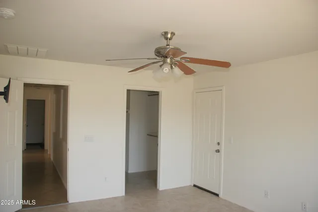 a view of a walk in closet