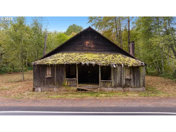 a view of a house with a porch
