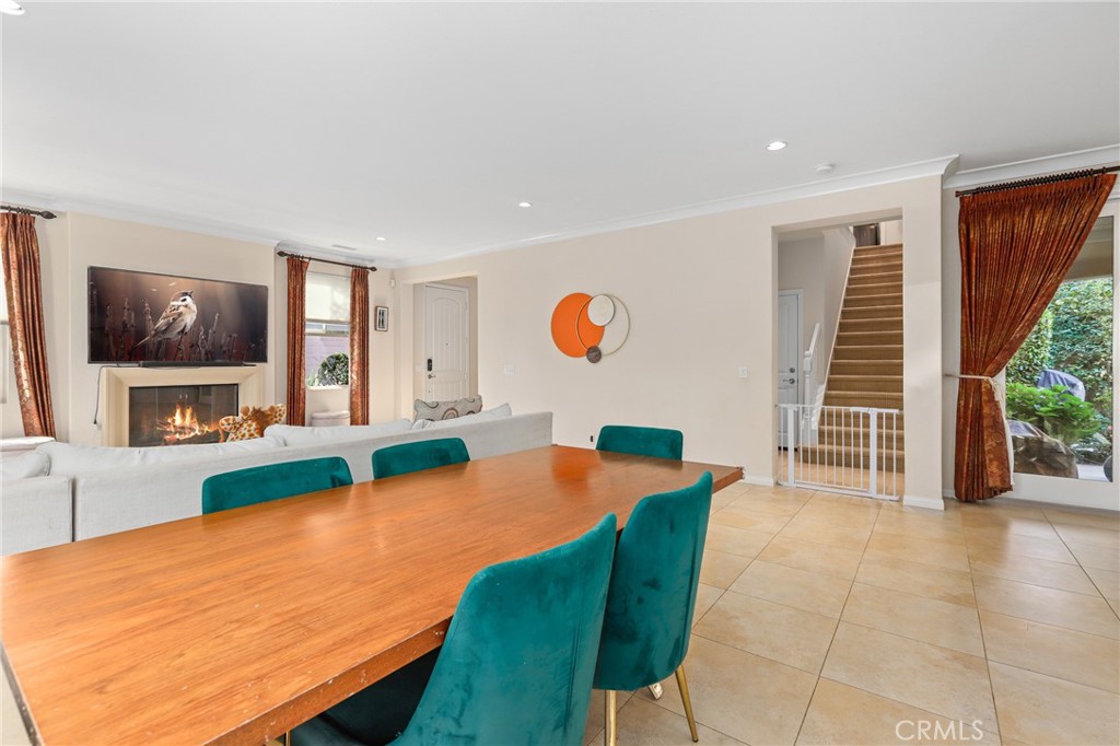 110 Blaze Irvine, CA 92618 - Photo 14 of 28 a view of kitchen with furniture and wooden floor