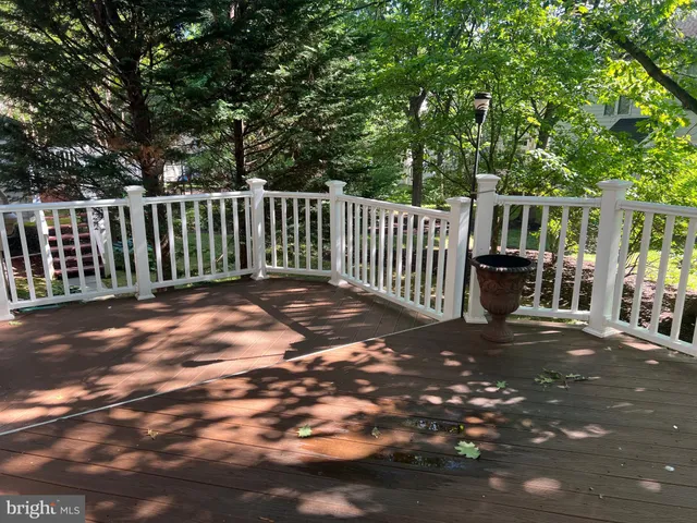 a view of a wooden fence