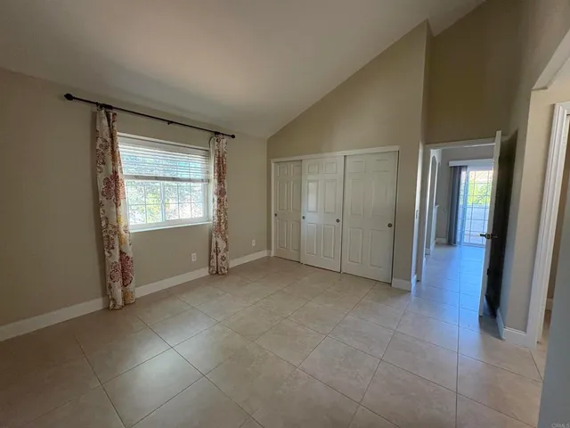 a view of an empty room with window