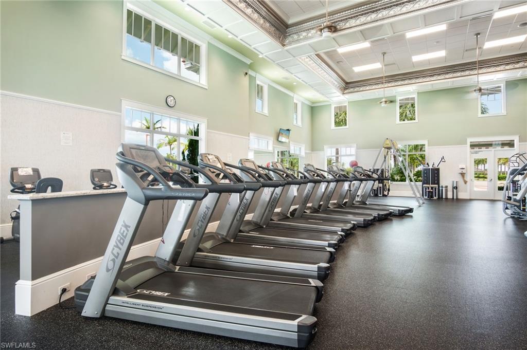 6478 Warwick Avenue Naples, FL 34113 - Photo 46 of 47 a view of gym equipment with wooden floor