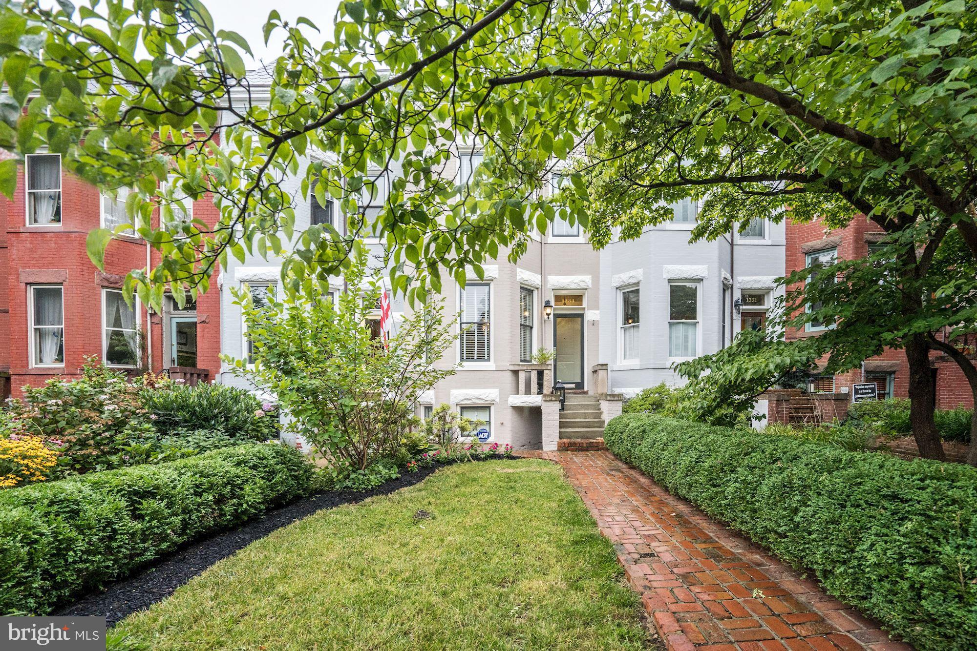 1333 East Capitol Street Southeast Washington, DC 20003 - Photo 3 of 43 Front and rear outdoor spaces