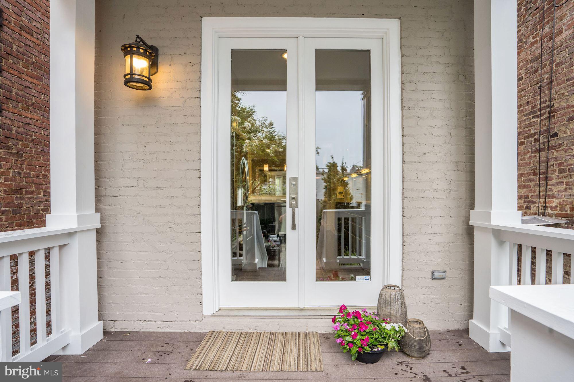 1333 East Capitol Street Southeast Washington, DC 20003 - Photo 37 of 43 Porch off of kitchen