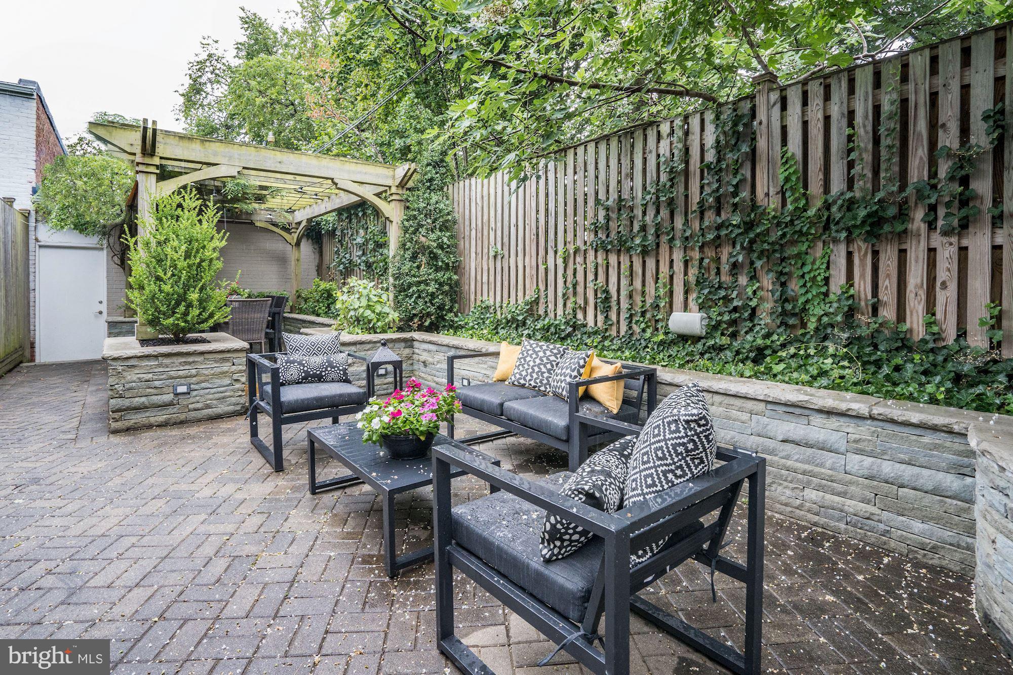 1333 East Capitol Street Southeast Washington, DC 20003 - Photo 38 of 43 Incredible, deep outdoor space