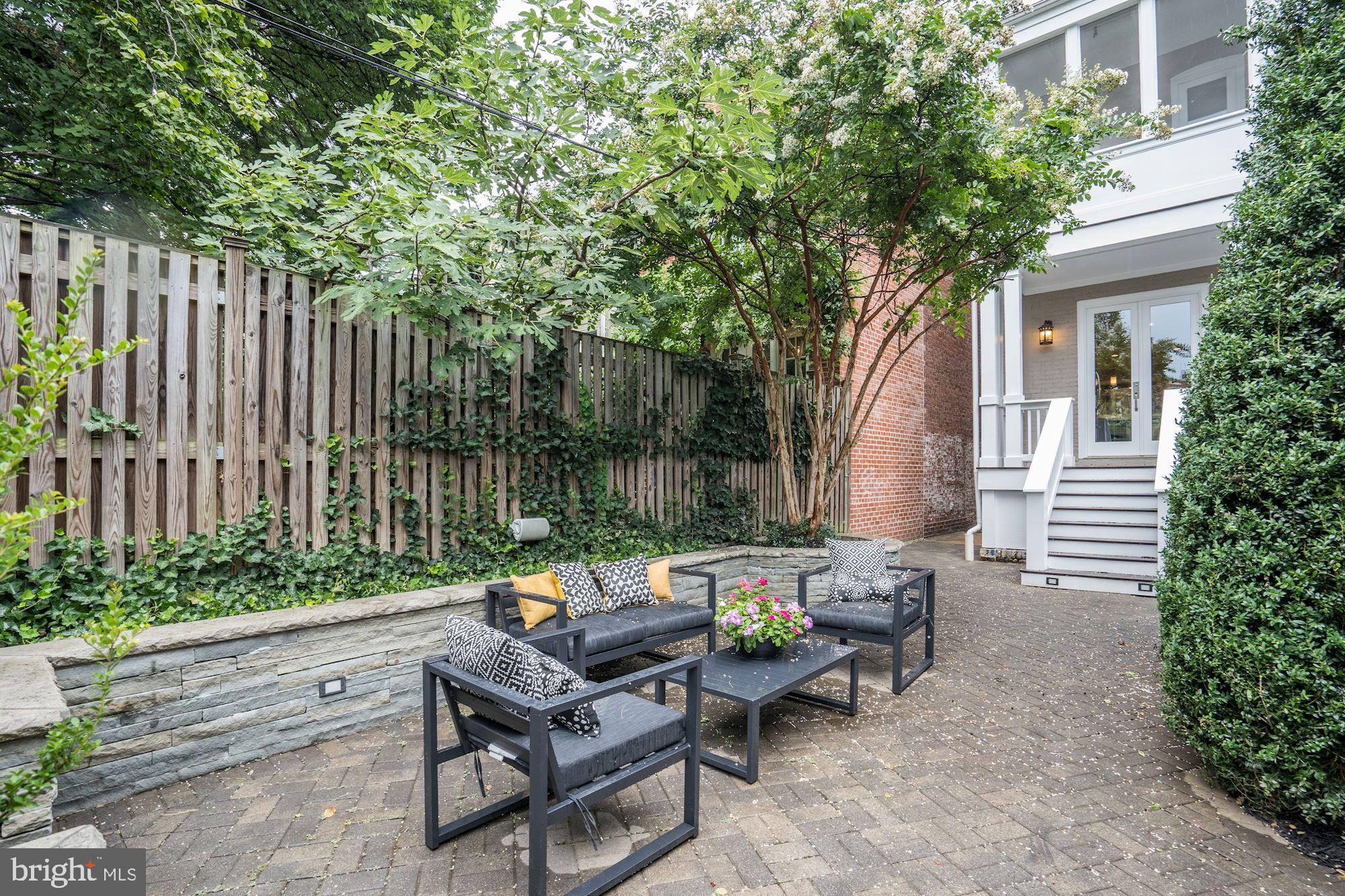 1333 East Capitol Street Southeast Washington, DC 20003 - Photo 40 of 43 One of two seating areas in the rear of the home